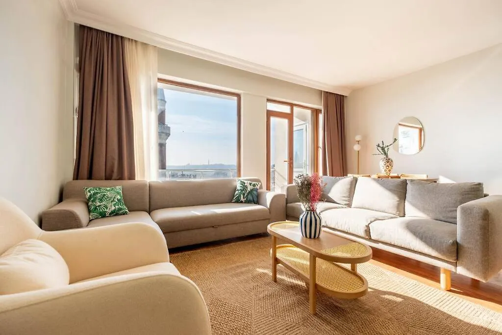 Panoramic Sea And City View Apartment Istanbul
